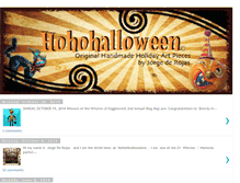 Tablet Screenshot of hohohalloween.blogspot.com