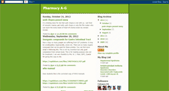 Desktop Screenshot of jigarpharmacy.blogspot.com