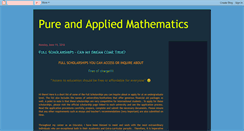 Desktop Screenshot of mrbermentmathematics.blogspot.com