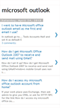 Mobile Screenshot of microsoft-outlook-rr.blogspot.com