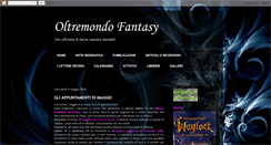 Desktop Screenshot of oltremondofantasy.blogspot.com