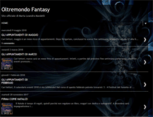 Tablet Screenshot of oltremondofantasy.blogspot.com