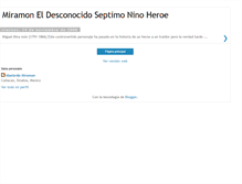 Tablet Screenshot of 7ninoheroe.blogspot.com