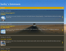 Tablet Screenshot of harleysinteressen.blogspot.com