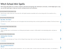 Tablet Screenshot of mini-spells.blogspot.com