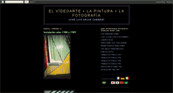 Desktop Screenshot of jarcas-videoarte.blogspot.com