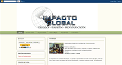 Desktop Screenshot of impactoglobalhn.blogspot.com