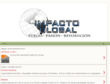 Tablet Screenshot of impactoglobalhn.blogspot.com