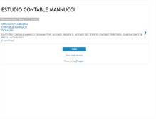 Tablet Screenshot of estudiocontablemannucciocharan.blogspot.com