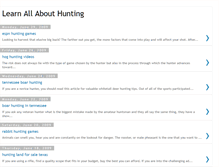 Tablet Screenshot of coyotedeerhunting.blogspot.com
