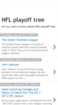Mobile Screenshot of nflplayofftree.blogspot.com