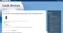 Desktop Screenshot of caulkdevices.blogspot.com