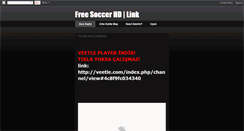 Desktop Screenshot of freesoccer-hd.blogspot.com