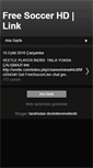 Mobile Screenshot of freesoccer-hd.blogspot.com