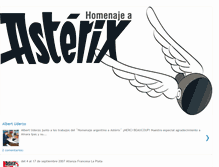 Tablet Screenshot of homenajeaasterix.blogspot.com