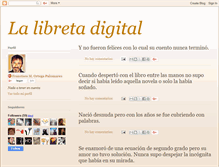 Tablet Screenshot of libretadigital.blogspot.com