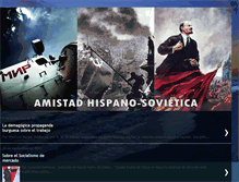 Tablet Screenshot of amistadhispanosovietica.blogspot.com