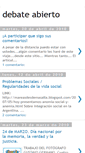 Mobile Screenshot of debatiendosobresociologia.blogspot.com