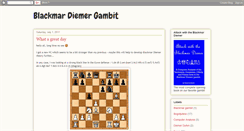 Desktop Screenshot of blackmardiemergambit.blogspot.com