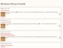 Tablet Screenshot of blackmardiemergambit.blogspot.com