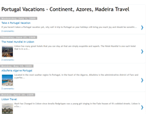 Tablet Screenshot of great-portugal-vacations.blogspot.com