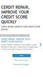 Mobile Screenshot of creditrepairscores.blogspot.com