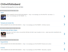 Tablet Screenshot of chiliwilifollesbandrock.blogspot.com