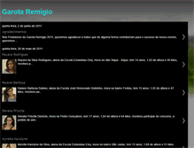 Tablet Screenshot of garotaremigio.blogspot.com