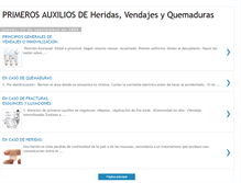 Tablet Screenshot of heridasvendajesquemaduras.blogspot.com