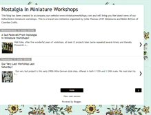 Tablet Screenshot of miniatureworkshops.blogspot.com