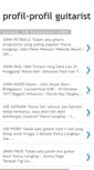 Mobile Screenshot of guitarist-profile.blogspot.com