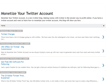 Tablet Screenshot of monetize-your-twitter-account.blogspot.com