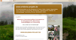 Desktop Screenshot of erlebnis-projekt.blogspot.com