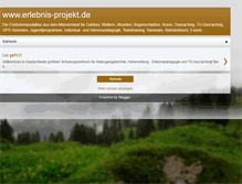 Tablet Screenshot of erlebnis-projekt.blogspot.com