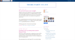 Desktop Screenshot of joythemeparty.blogspot.com