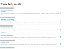 Tablet Screenshot of joythemeparty.blogspot.com