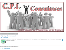 Tablet Screenshot of cpiconsultores.blogspot.com