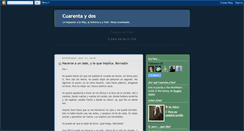 Desktop Screenshot of cuarenti2.blogspot.com
