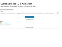 Tablet Screenshot of lucreciadelrio.blogspot.com