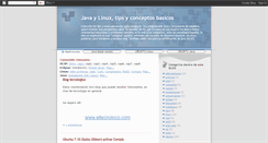 Desktop Screenshot of javaylinux.blogspot.com