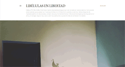 Desktop Screenshot of libelulasenlibertad.blogspot.com