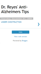 Mobile Screenshot of anti-alzheimers-tips.blogspot.com