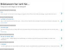Tablet Screenshot of cancerkriget.blogspot.com