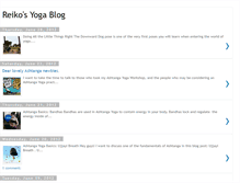 Tablet Screenshot of blackswanreikoyoga.blogspot.com