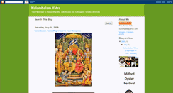 Desktop Screenshot of nalambalamyatra.blogspot.com