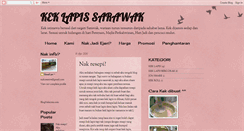 Desktop Screenshot of kek-lapis-swk.blogspot.com