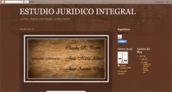 Desktop Screenshot of estudiojuridicolaplata.blogspot.com