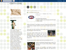 Tablet Screenshot of ceritaunikdanlucu.blogspot.com