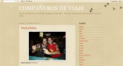 Desktop Screenshot of companierosdeviaje.blogspot.com