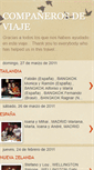 Mobile Screenshot of companierosdeviaje.blogspot.com